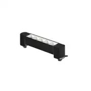 Forlife Siyah Kasa Beyaz Lensli Ray Armatürü 10W 3200K Gün Işığı FL-5581 Sw 1