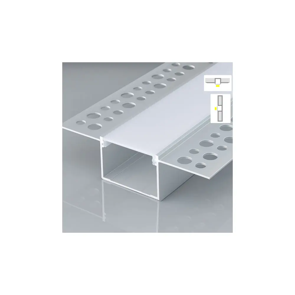 Forlife Alüminyum Profil Trimles 33 Mm Gümüş 3 Metre FL-8533