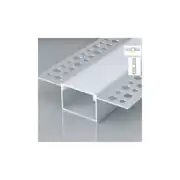 Forlife Alüminyum Profil Trimles 33 Mm Gümüş 3 Metre FL-8533 1