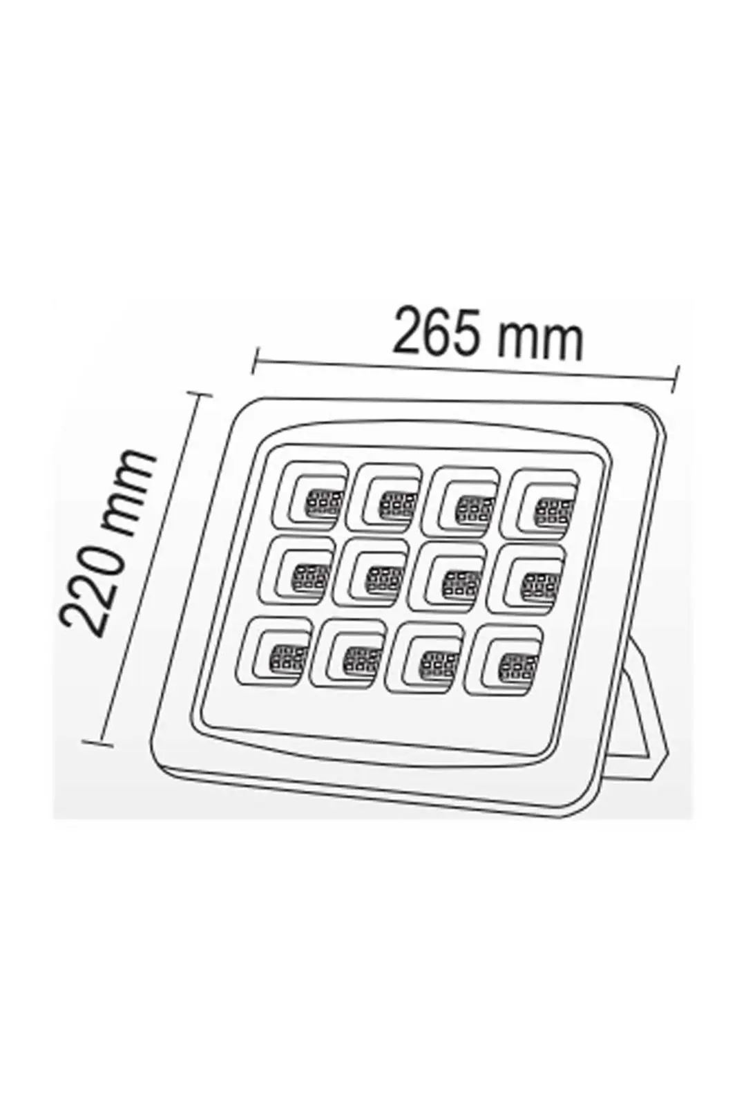 Forlife Solar Projektör 120W FL-3142 - ek resim