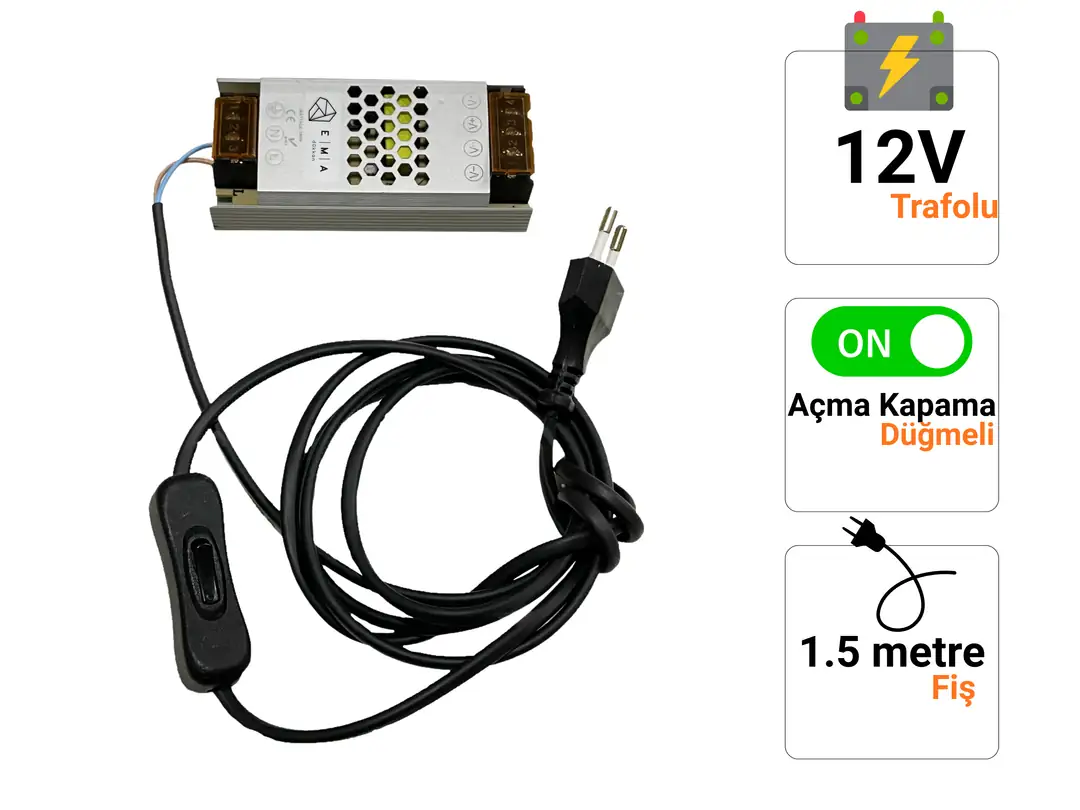 12 Volt Beyaz Neon Şerit Led 4