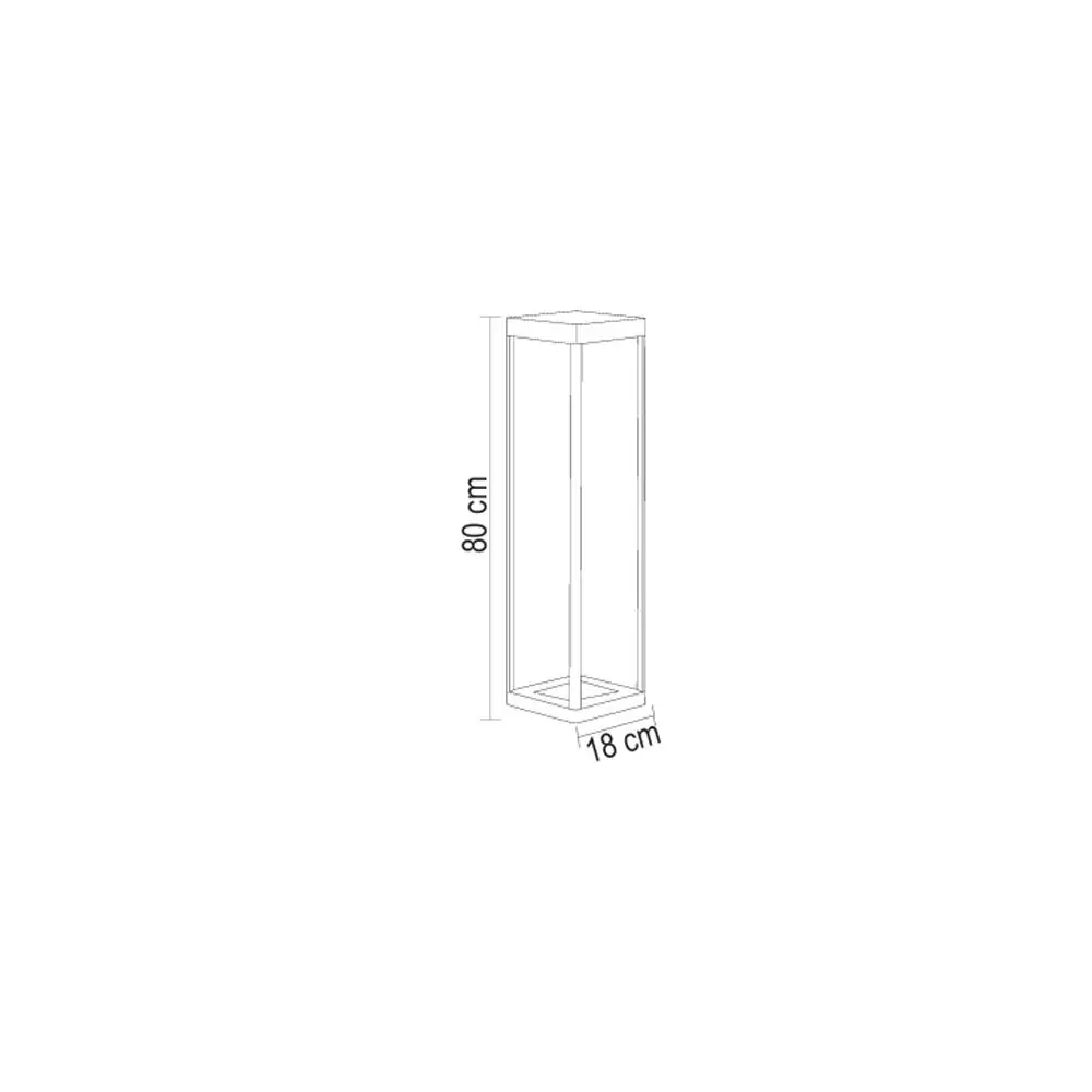 Forlife Solar Bahçe Armatürü 60W FL-3302 - ek resim