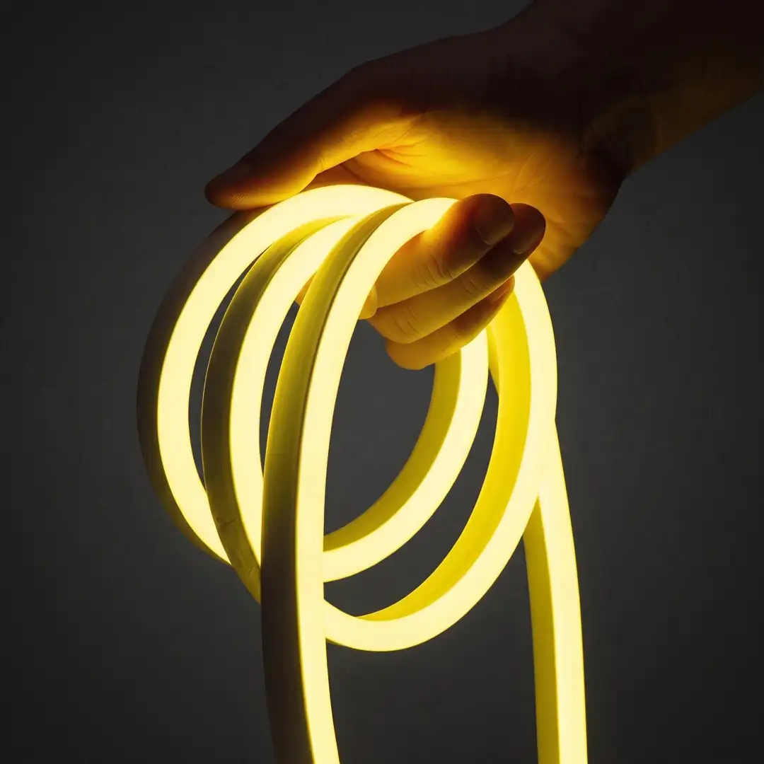 12 Volt Limon Sarısı Neon Şerit Led
