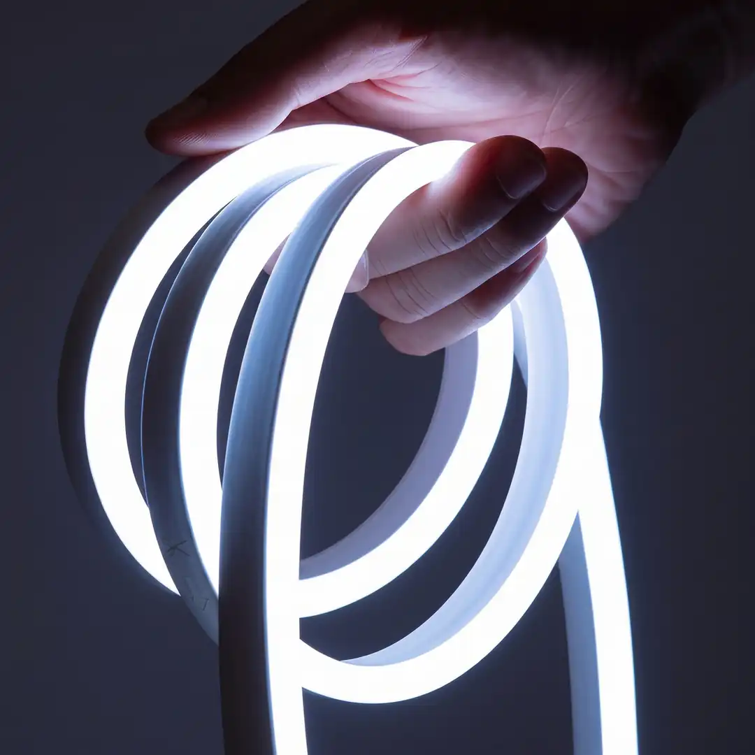 12 Volt Beyaz Neon Şerit Led