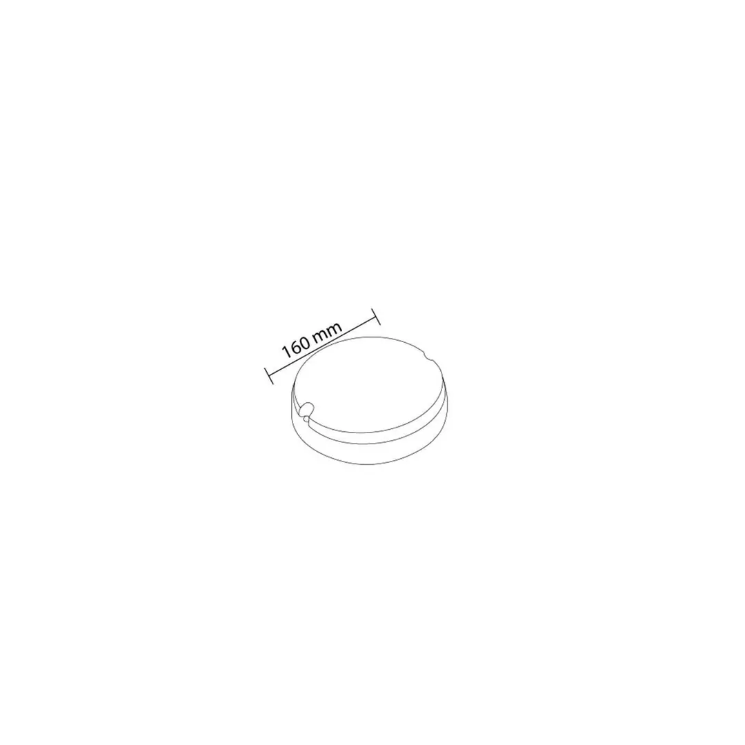 Forlife 15W Beyaz Glop Armatür Ip65 6500k Beyaz FL-1122 B - ek resim