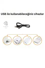 Unicorn Neon LED Gece Lambası | USB ve Pilli 7