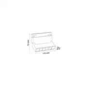 Forlife Siyah Kompakt Lensli Hareketli Magnet Armatür 6W 3200k Gün Işığı FL-6621 2