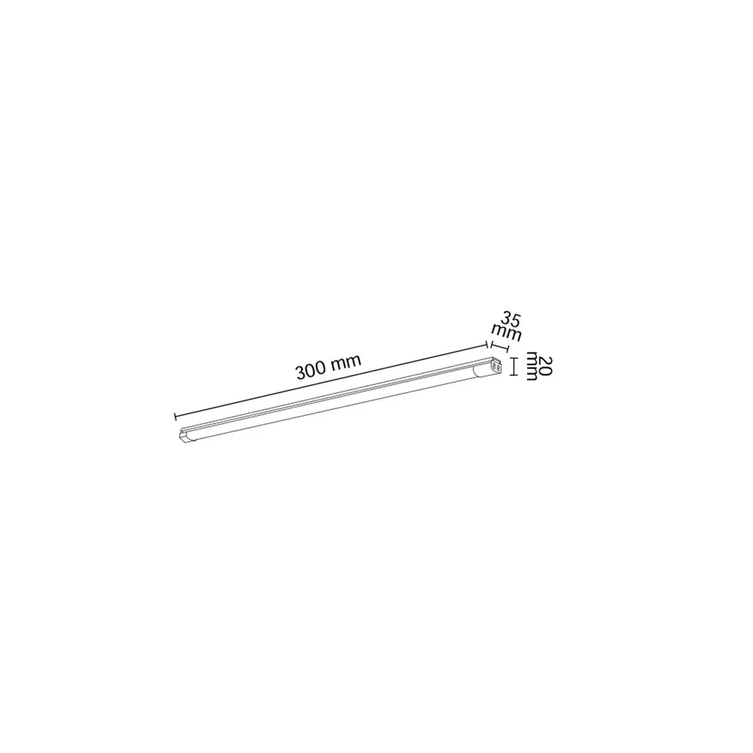 Forlife Opak Difüzörlü Pro Magnet Armatür 10W 3200k Gün Işığı FL-5401 - ek resim