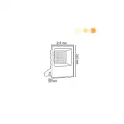 Smd Projektör 50W FL-4405 2