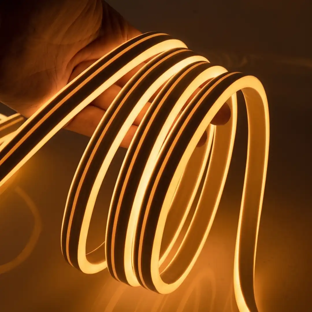 220 Volt Amber Neon Şerit Led