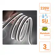220 Volt Beyaz Neon Şerit Led 2