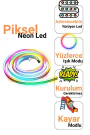 12V Piksel Neon Led 1