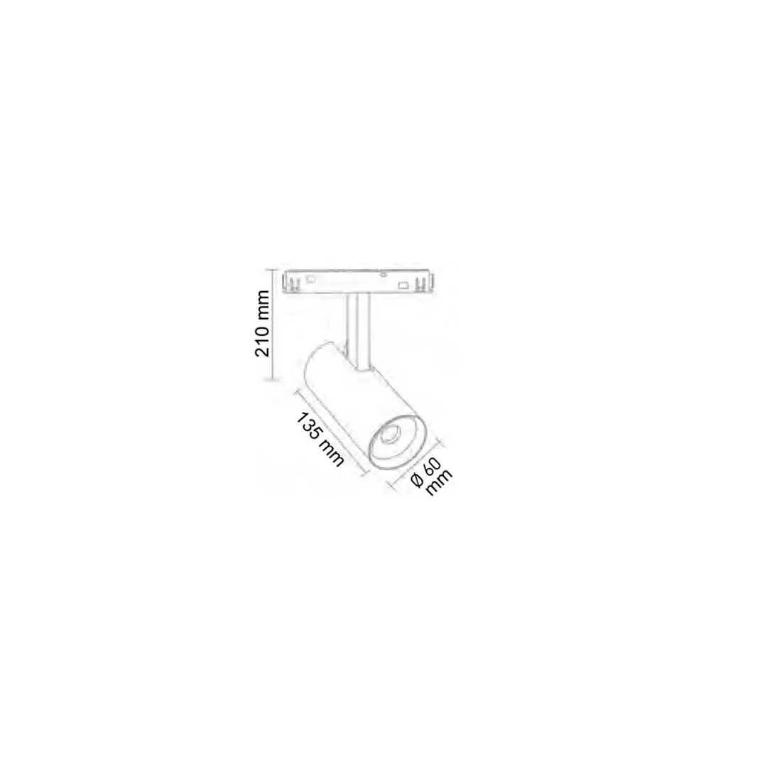 Forlife Pro Magnet Ray Spot 20W 3200K Gün Işığı FL-5421 - ek resim