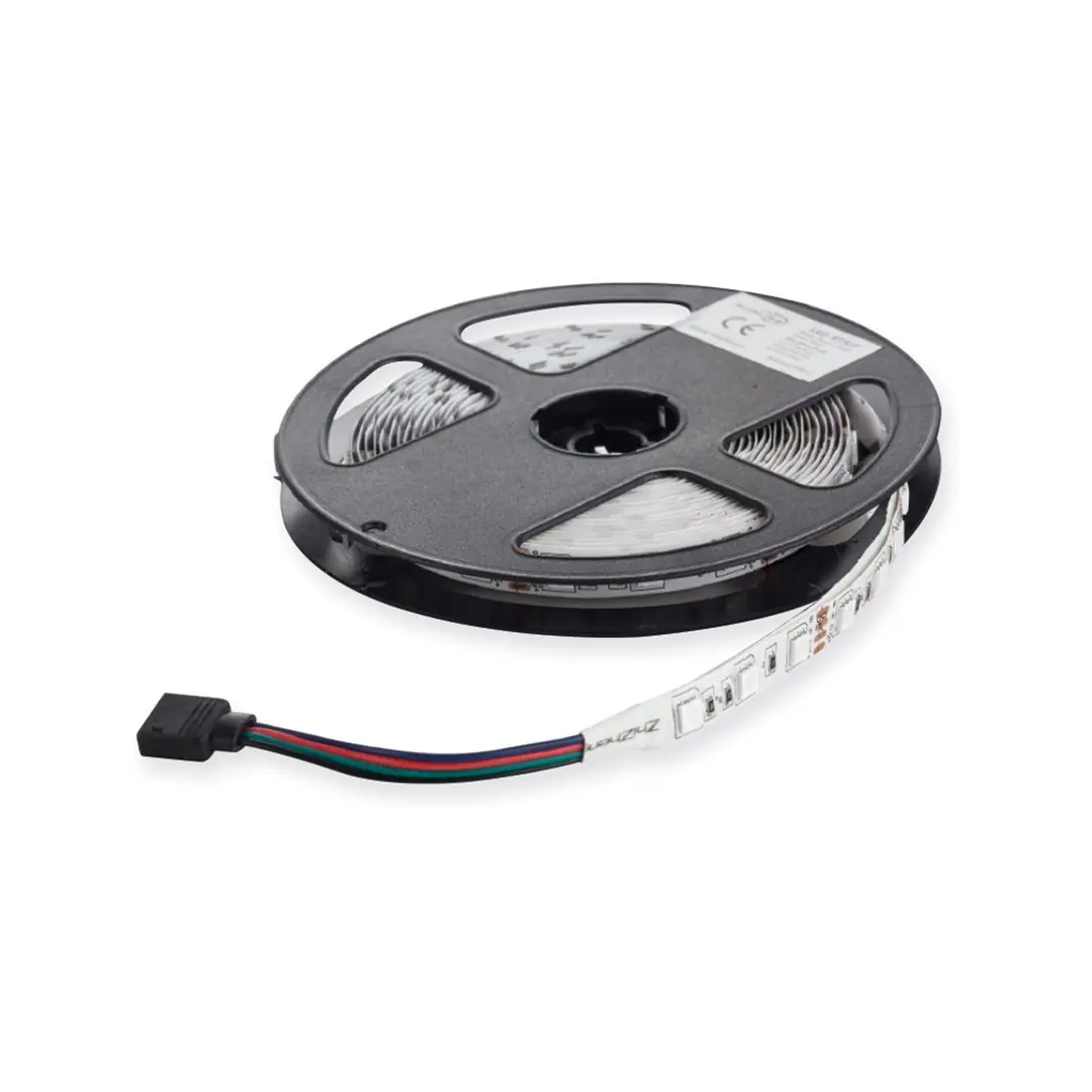 Forlife Dış Mekan Silikonlu 3 Çipli Şerit Led Rgb 5 Metre FL-5081