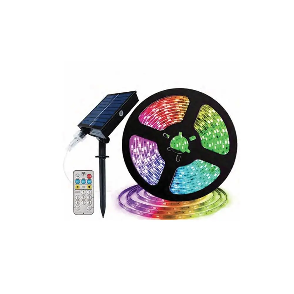 Forlife Solar Şerit Led 20W 10 Metre Rgb FL-3310 R