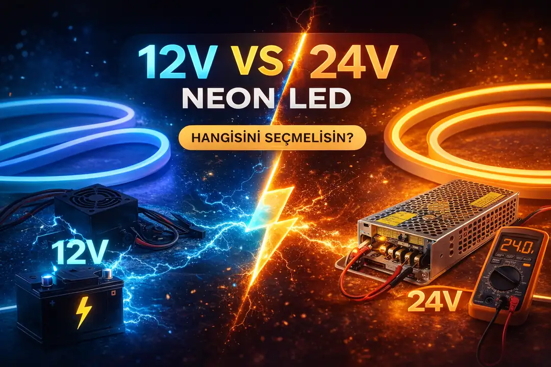 12V Neon LED vs 24V Neon LED