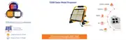 Forlife Solar Mobil Projektör Hareketli 200w FL-3239 A 2