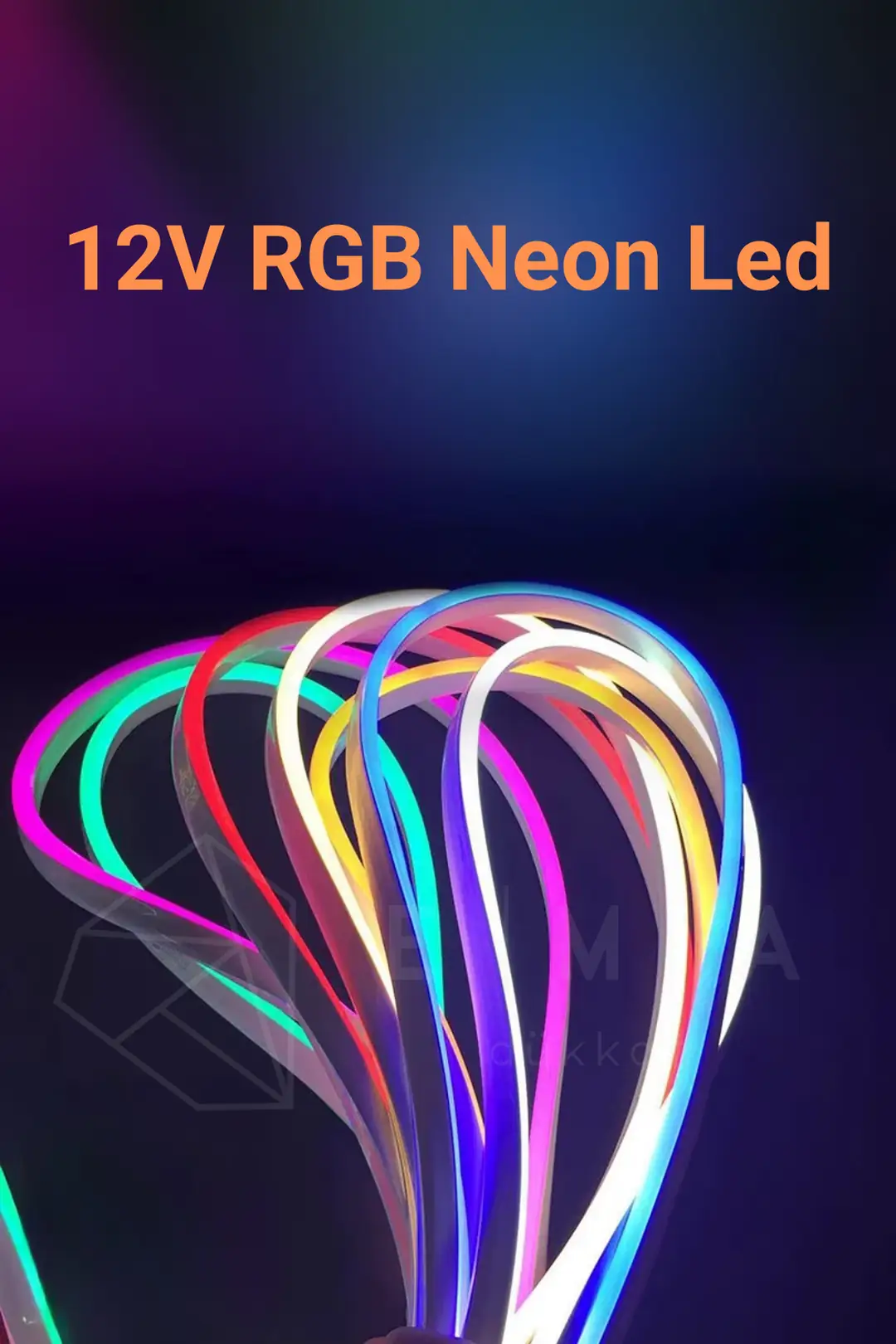 12 Volt RGB Neon Şerit Led 4
