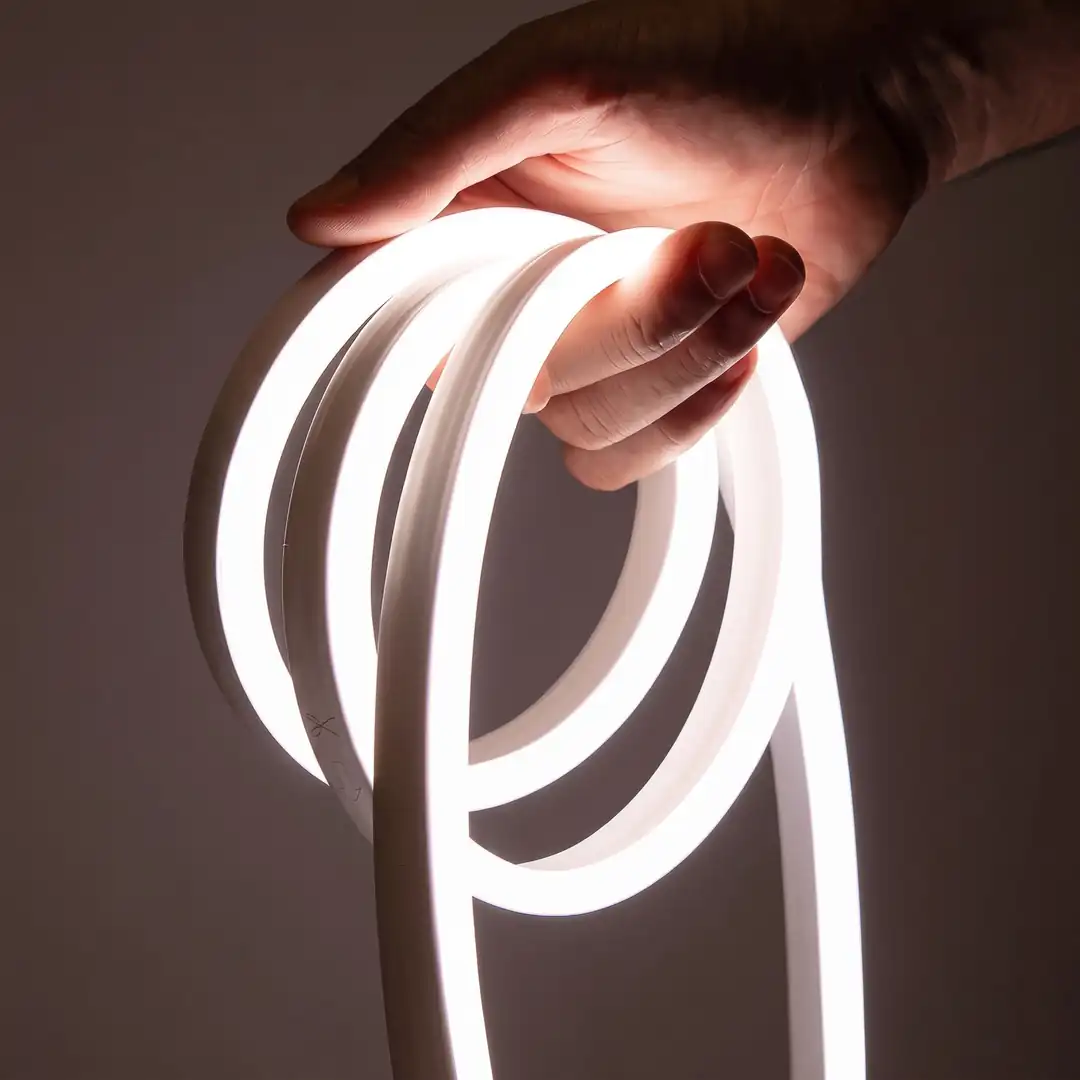 12 Volt Naturel Beyaz Neon Şerit Led (1 cm)