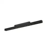 Forlife Siyah Kompakt Lensli Magnet Armatür 24W 3200k Gün Işığı FL-6614 1