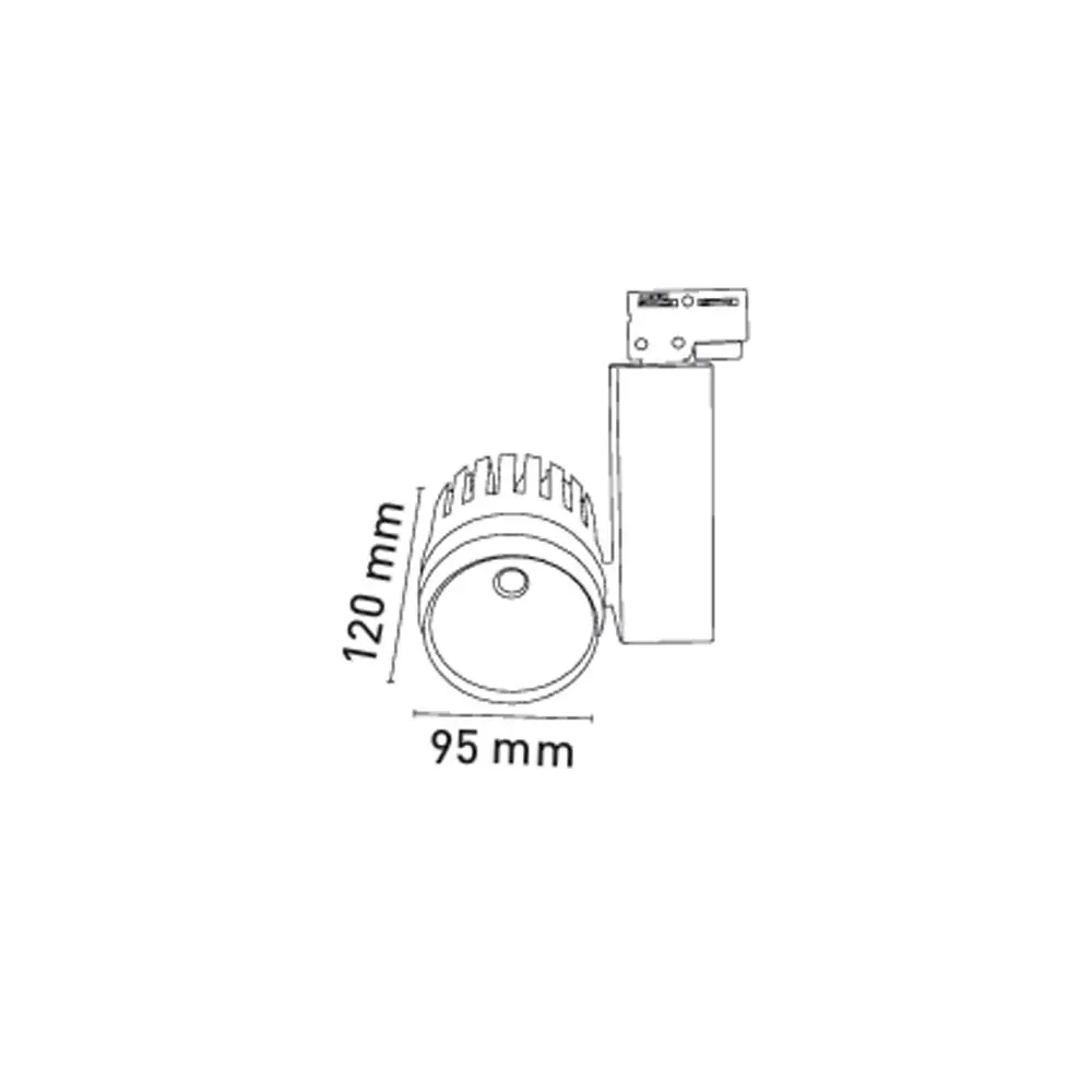 Forlife Ray Spot Armatür Beyaz Kasa 35W FL-2275 B 3