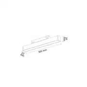 Forlife Opak Difüzörlü Magnet Armatür 10W 3200k Gün Işığı FL-6601 2