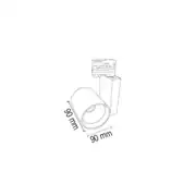 Forlife Ray Spot Armatür Beyaz Kasa 30W FL-2272 B 3