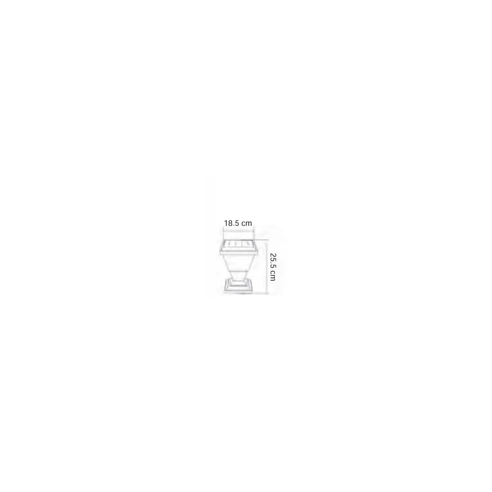 Forlife Solar Bahçe Armatürü 100W FL-3342 - ek resim