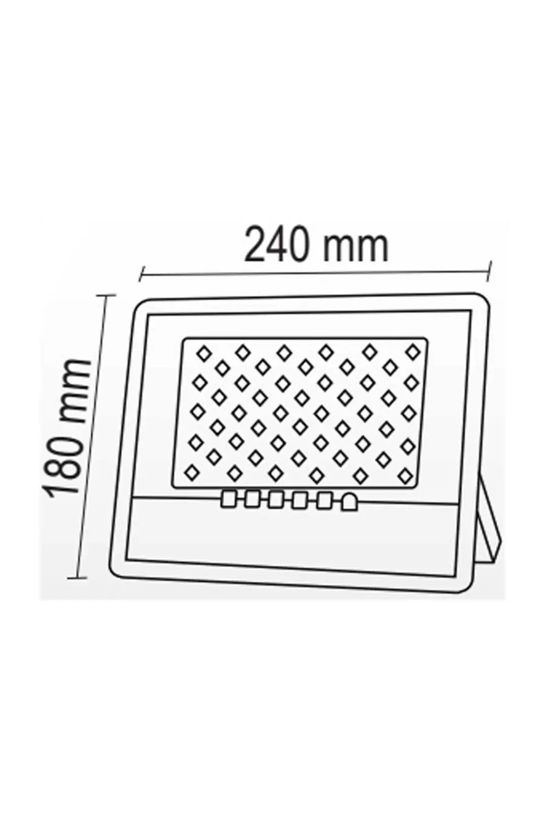 Forlife Solar Projektör 100W FL-3146 - ek resim