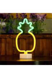 Ananas Neon LED Gece Lambası | USB ve Pilli 4