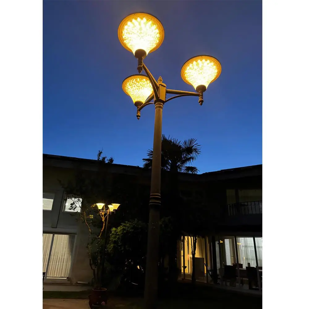Solar Güneş Enerjili Sokak Armatürü 3X100W FL-3158 3