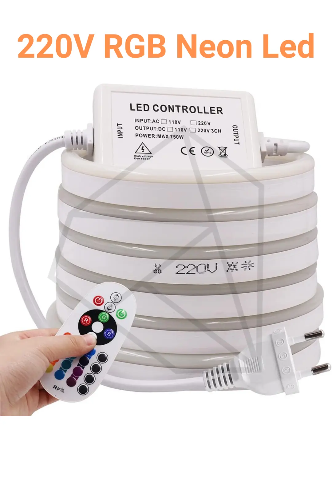 220 Volt RGB Neon Led 5