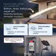 12 Volt Mavi Neon Şerit Led 4