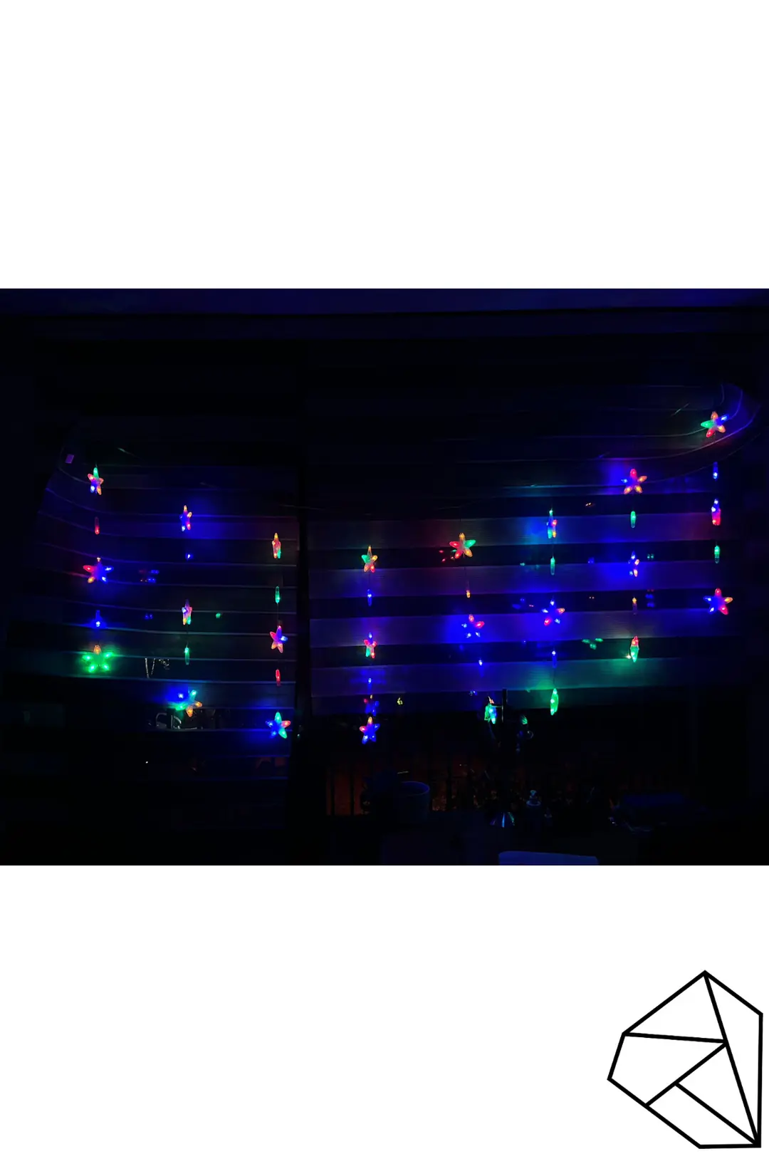 RGB Yıldız Perde Led 136 LED | Kumandalı, Çok Renkli 5