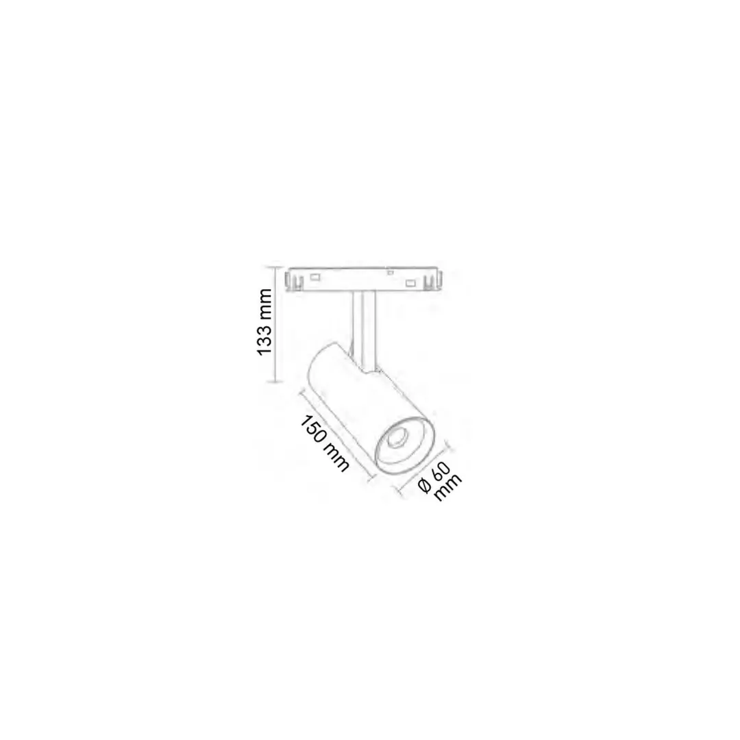 Forlife Magnet Ray Spot Armatür 20W 3200k Gün Işığı FL-6672 2