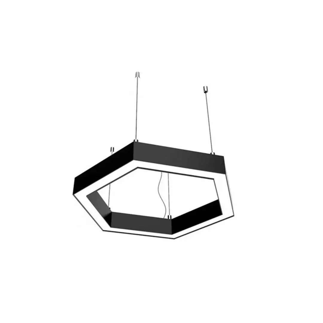Forlife Altıgen Linear Armatür Kol 45Cm 90W 4000K Ilık Beyaz FL-99036
