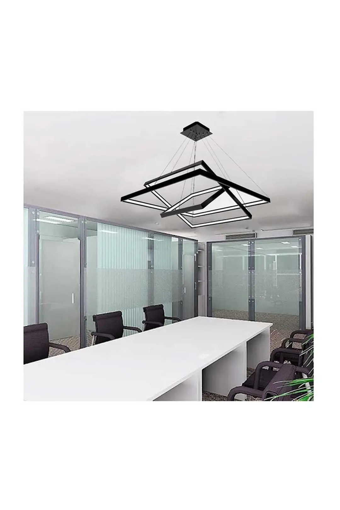 Forlife Linear Armatür 30-50-70Cm Kare Satürn 120W 4000K Ilık Beyaz FL-99075 2