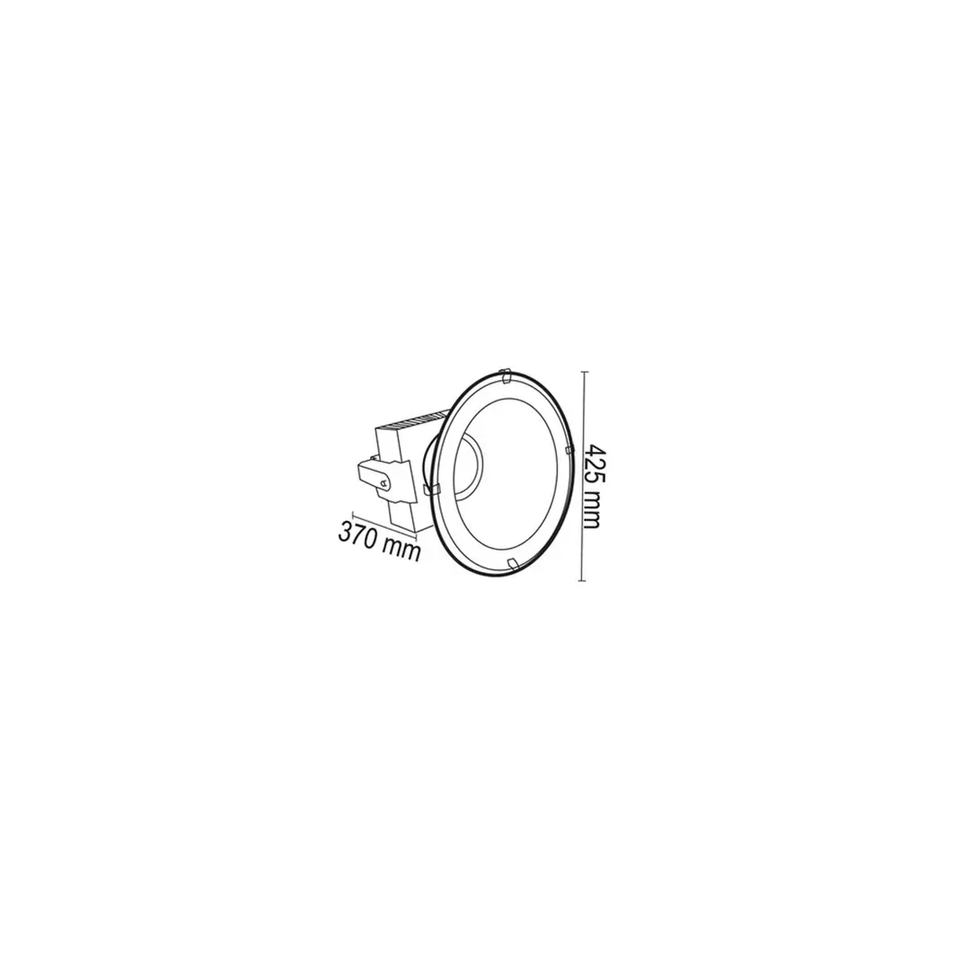 Yüksek Tavan Armatürü 500W 6500K Beyaz FL-1051 3
