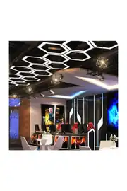 Forlife Altıgen Linear Armatür Kol 60Cm 120W 6500K Beyaz FL-99037 3