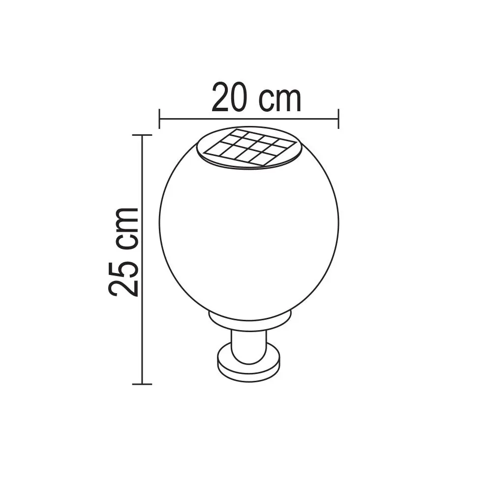 Forlife Solar Set Üstü Armatür 30W FL-3319 - ek resim