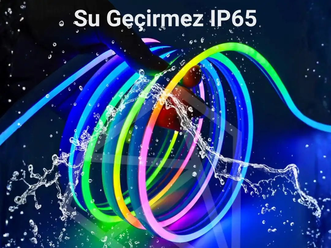 USB Piksel Neon Led - ek resim