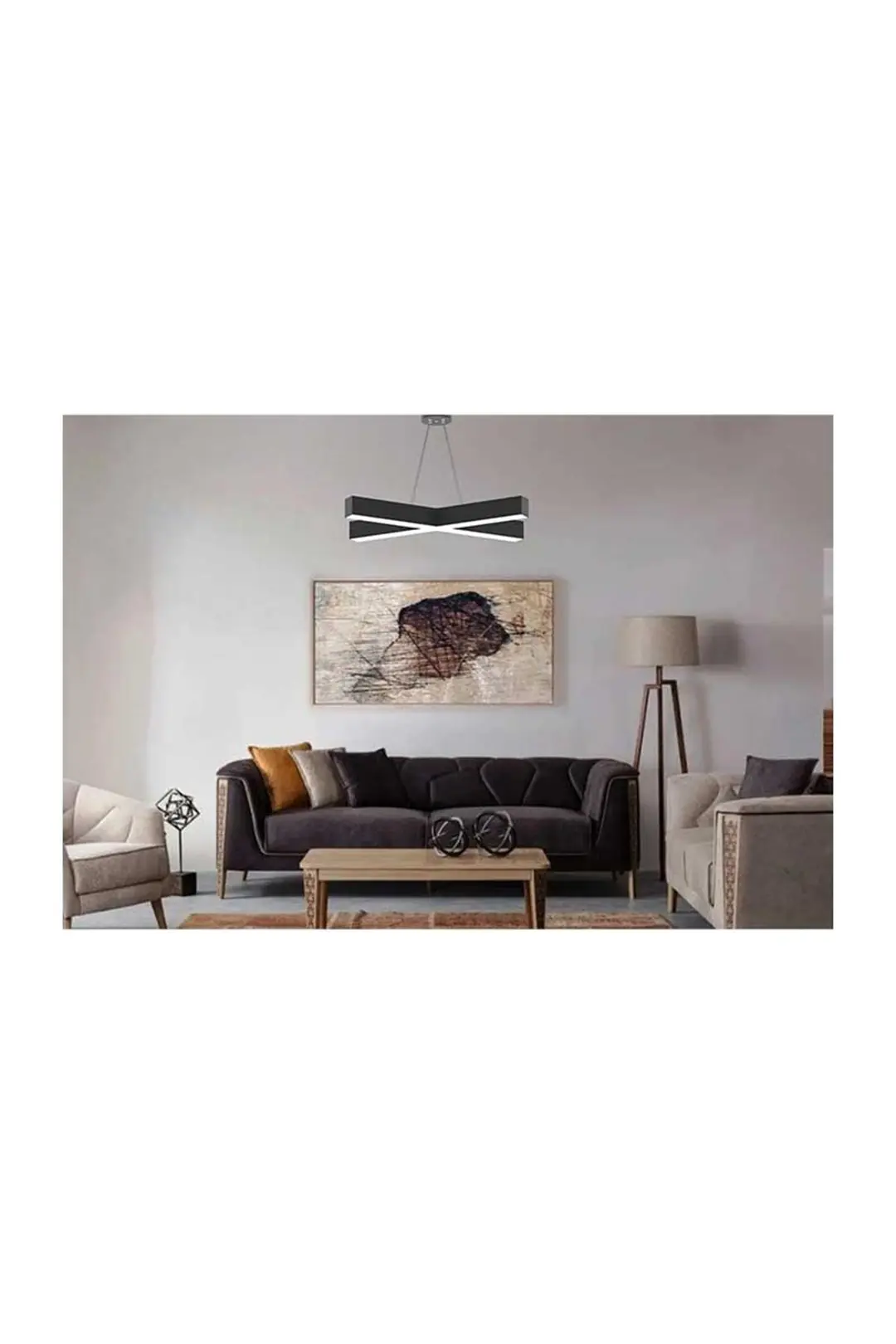 Forlife X Linear Armatür 60x60cm 38W 6500k Beyaz FL-99032 - ek resim