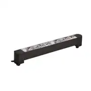 Forlife Siyah Kasa Silver Lensli Ray Armatürü 20W 4000K Ilık Beyaz FL-5582 Ss 1