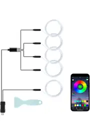 Araç Içi Neon Rgb Araç Içi Led Ip Neon Led 4