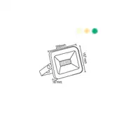 Forlife Led Tablet Projektör 50w FL-9105 2