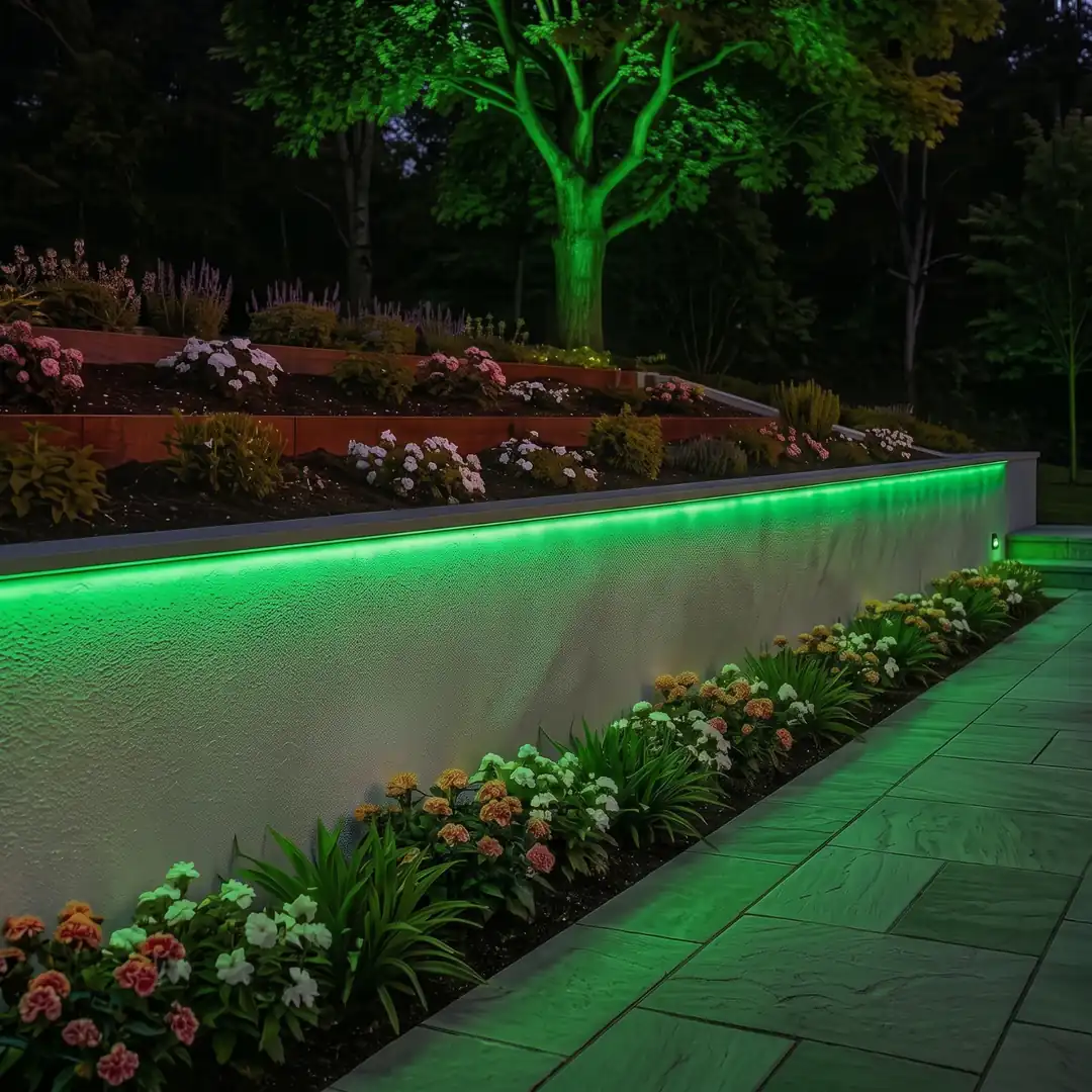 220 Volt Yeşil Neon Şerit Led 3