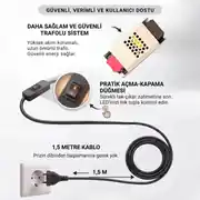 12 Volt Limon Sarısı Neon Şerit Led 3