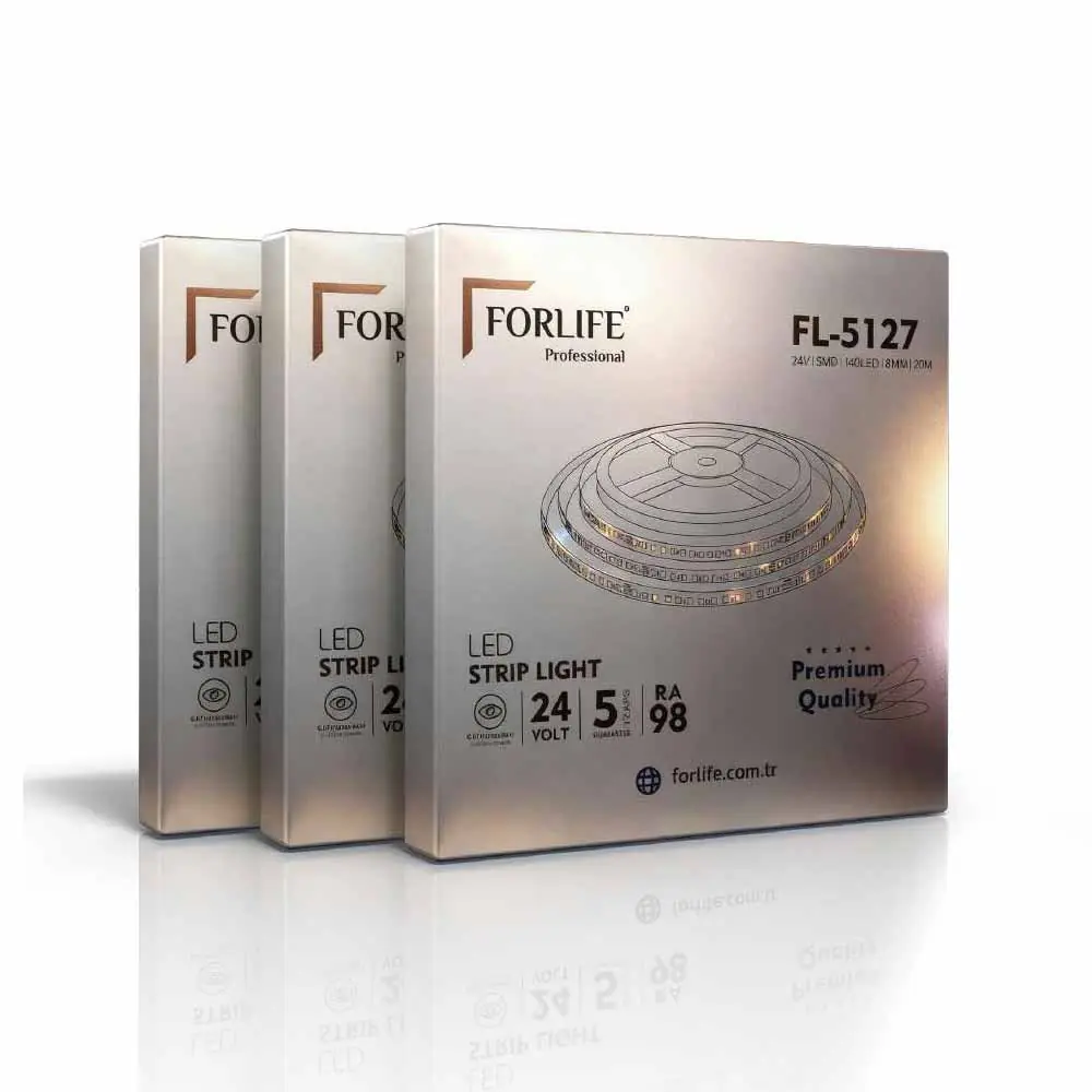 Forlife Pro Şerit Led 140 Ledli 24V 20 Metre FL-5127 1