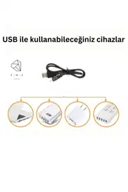 Çam Ağacı Neon LED Gece Lambası | USB ve Pilli 6