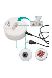 Geyik Neon LED Gece Lambası | USB ve Pilli 3